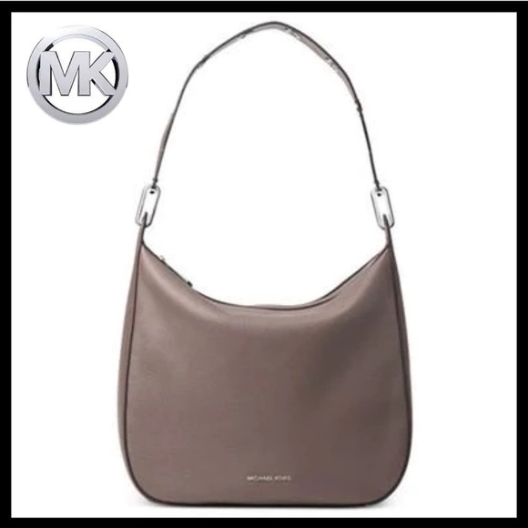 MICHAEL KORS Raven Large Shoulder Bag Dark Taupe - Picture 2 of 10